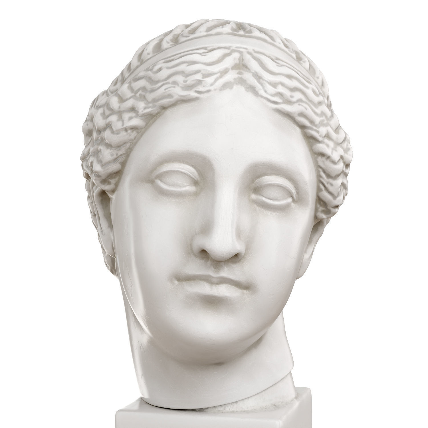 Head of Aphrodite 3D model_4