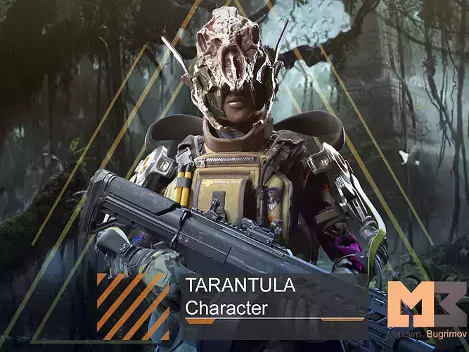 Female Soldier 02 TARANTULA