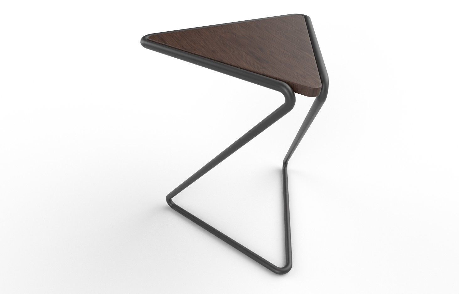 Side Table  Model 2 Low-poly 3D model_3