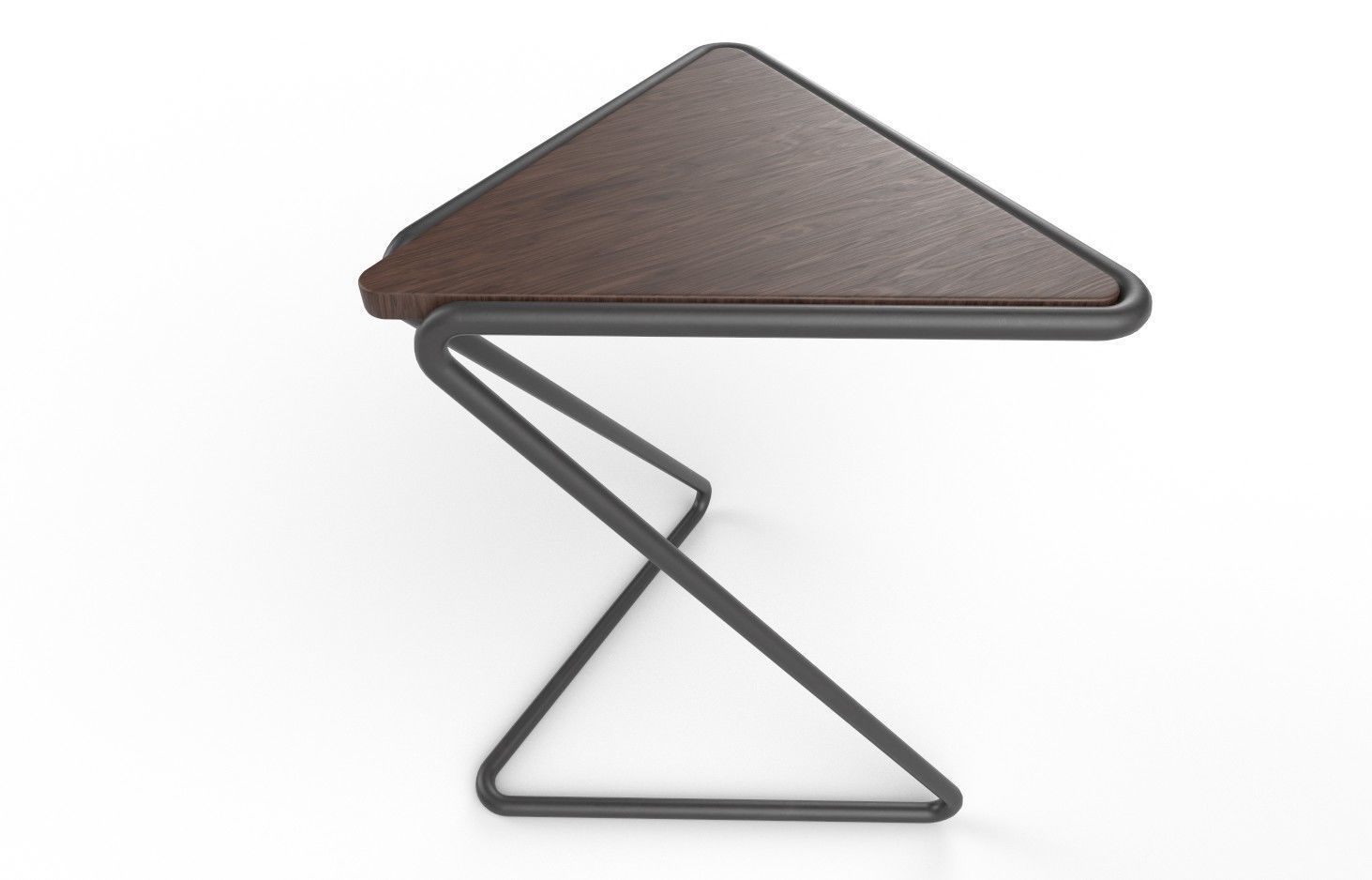 Side Table  Model 2 Low-poly 3D model_4