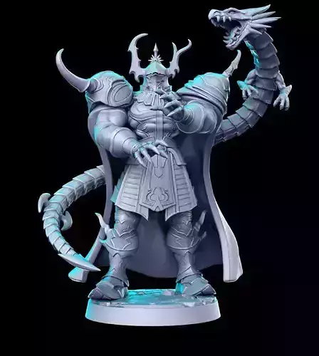 Golbez Final Fantasy 32mm Pre-supported 3D print model