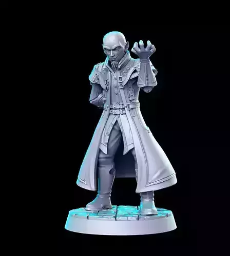 Xehanort Kingdom Hearts 32mm Pre-supported