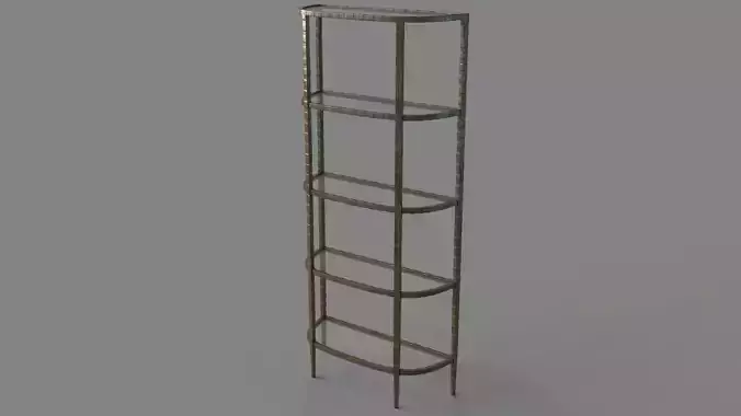 Clairemont Demilune Etagere