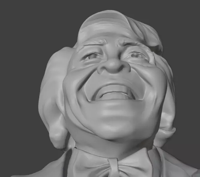 James Brown 3D print model_21