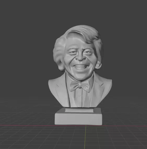 James Brown 3D print model_3