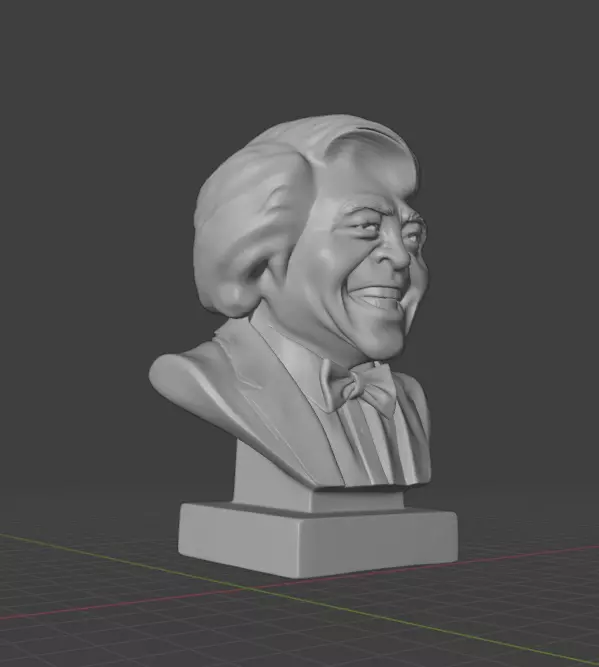 James Brown 3D print model_4
