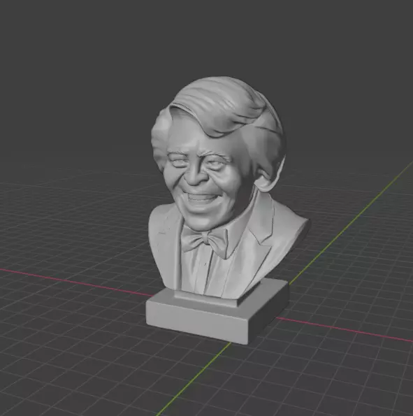 James Brown 3D print model_13