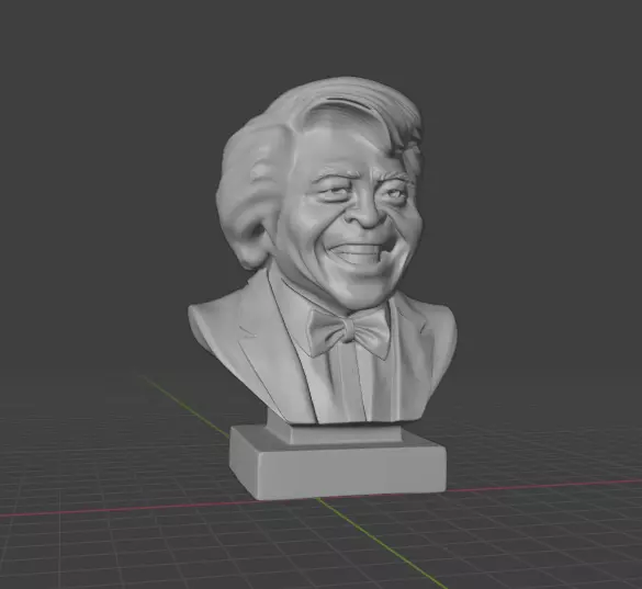 James Brown 3D print model_2