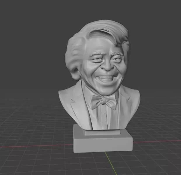 James Brown 3D print model_12