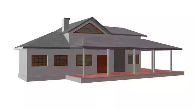 Casa lowpoly house