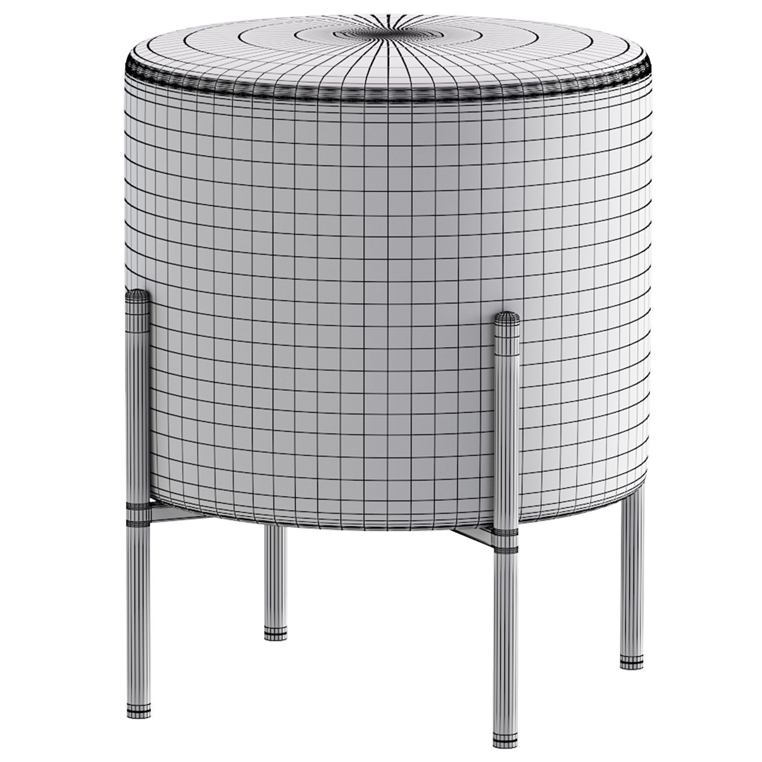 Pouf Casey by inmyroom ru 3D model_6