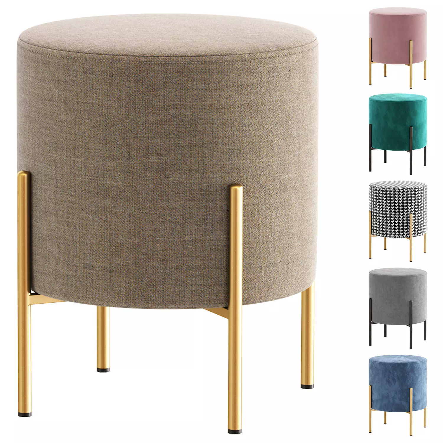 Pouf Casey by inmyroom ru 3D model_0