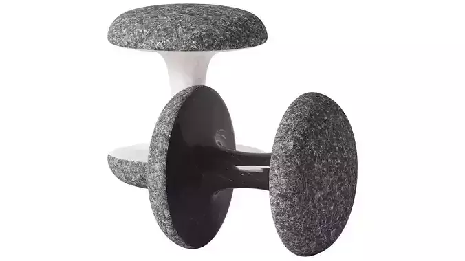 Take It Heavy - Dumbbell - Mathieu Lehanneur 3D model