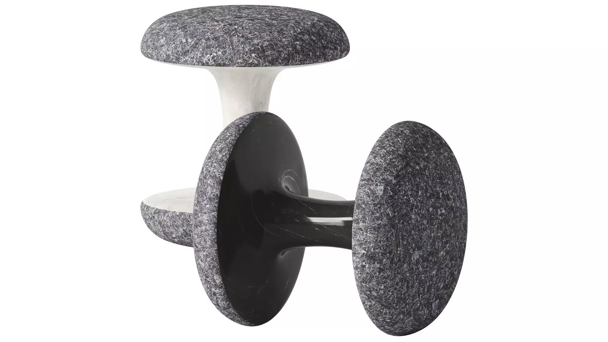 Take It Heavy - Dumbbell - Mathieu Lehanneur 3D model_0