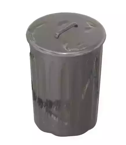 Garbage Bin also known as garbage bin 3D print model