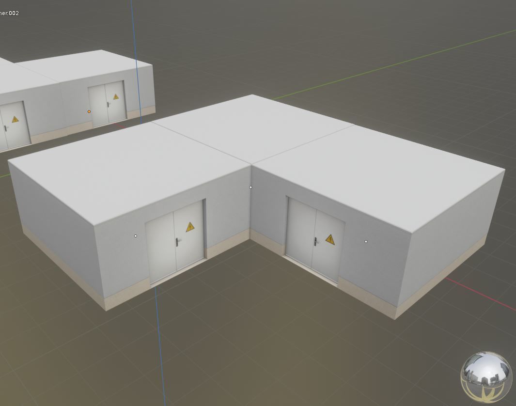 Power Storage Container Package 3D Model Collection_39