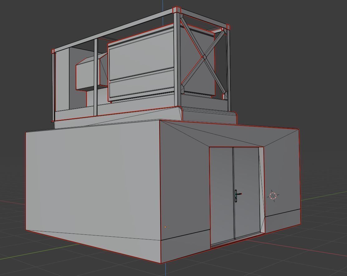 Power Storage Container Package 3D Model Collection_15