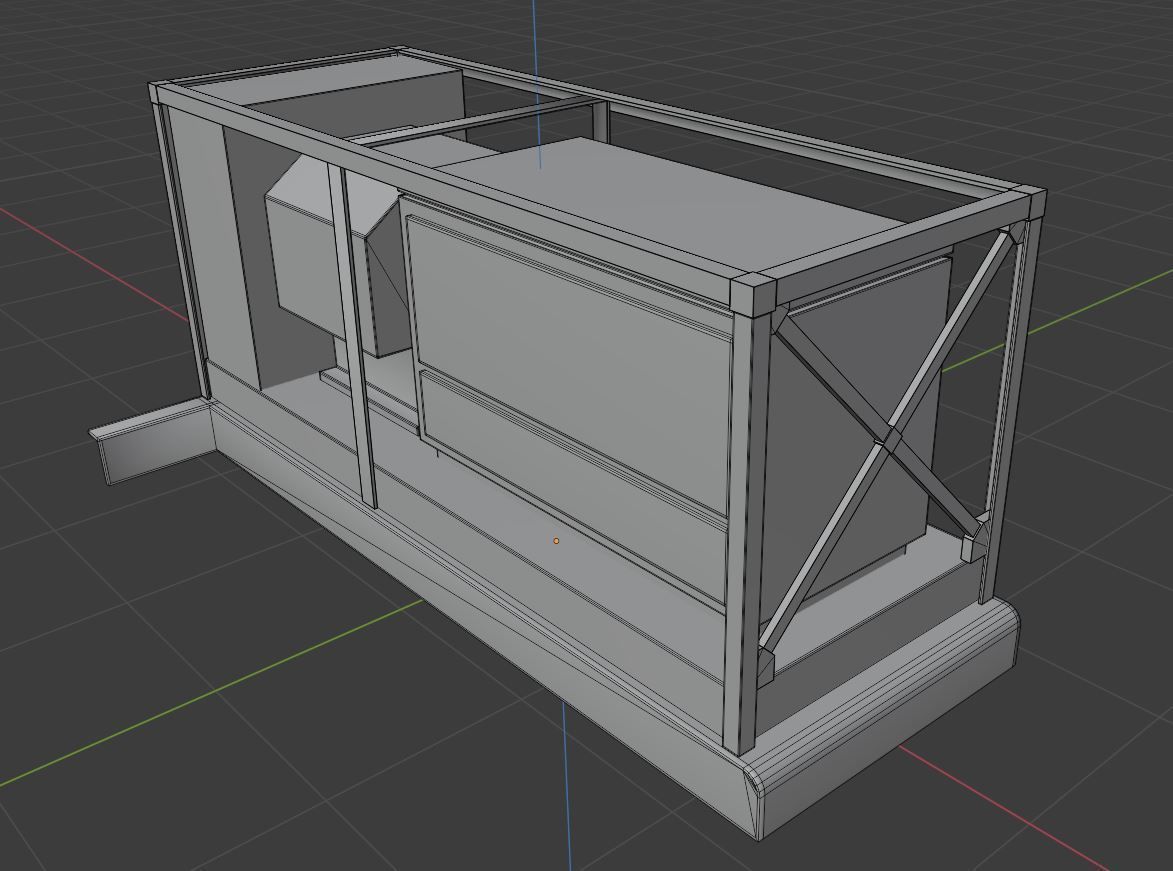 Power Storage Container Package 3D Model Collection_33