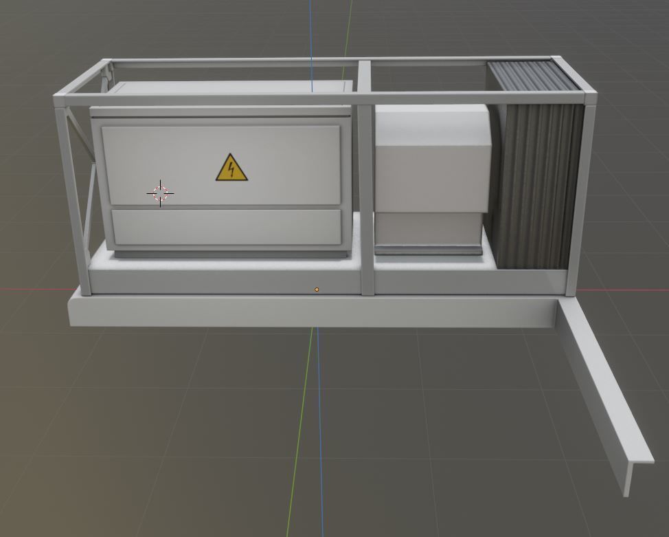 Power Storage Container Package 3D Model Collection_32