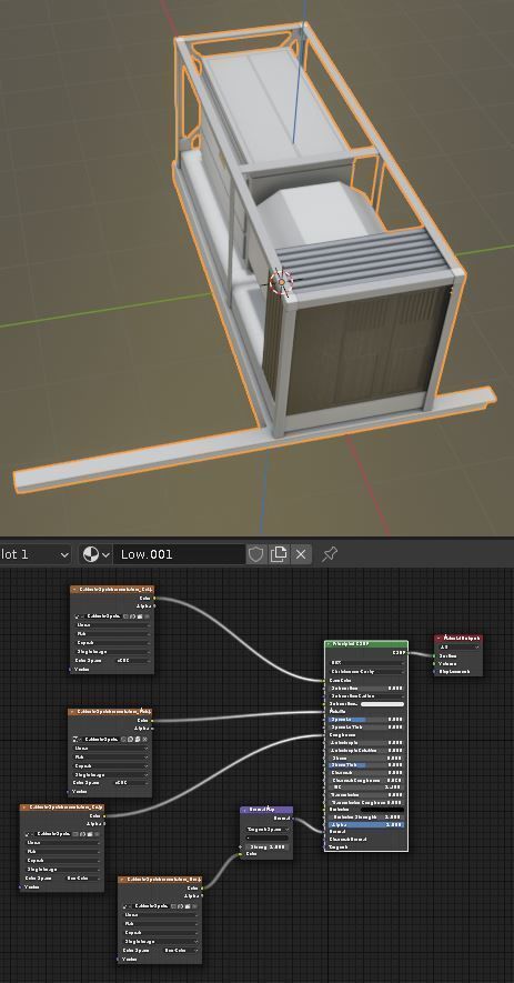 Power Storage Container Package 3D Model Collection_30