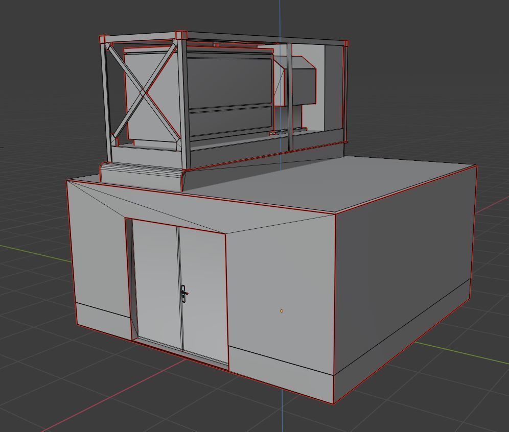 Power Storage Container Package 3D Model Collection_11