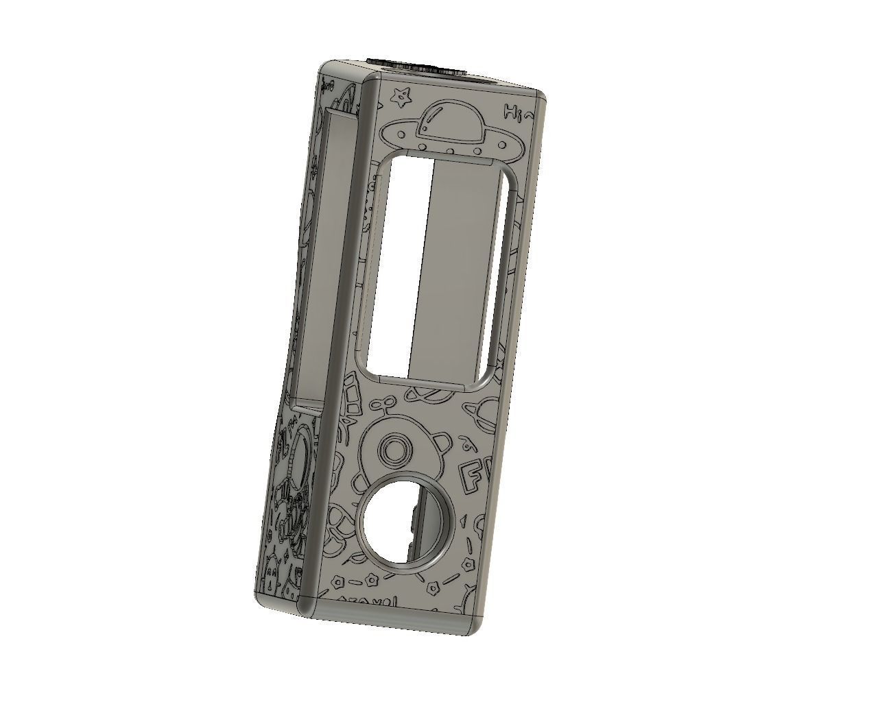 Boro Mechanical Mod reset connector by PRC Space Edition 3D print model_1