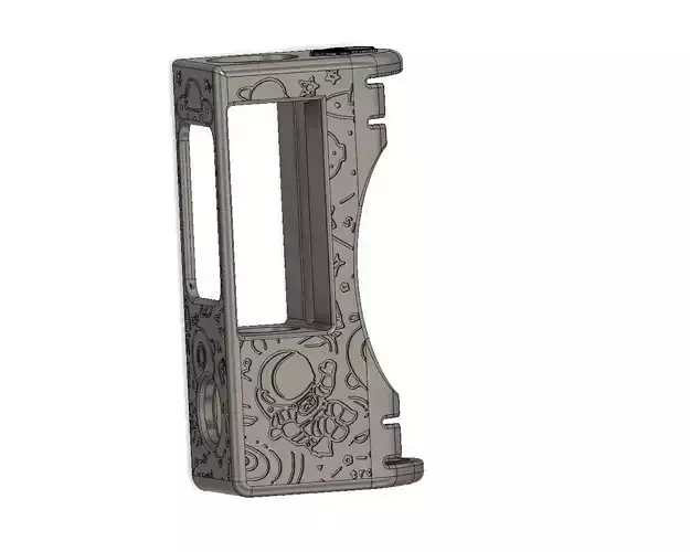 Boro Mechanical Mod reset connector by PRC Space Edition 3D print model