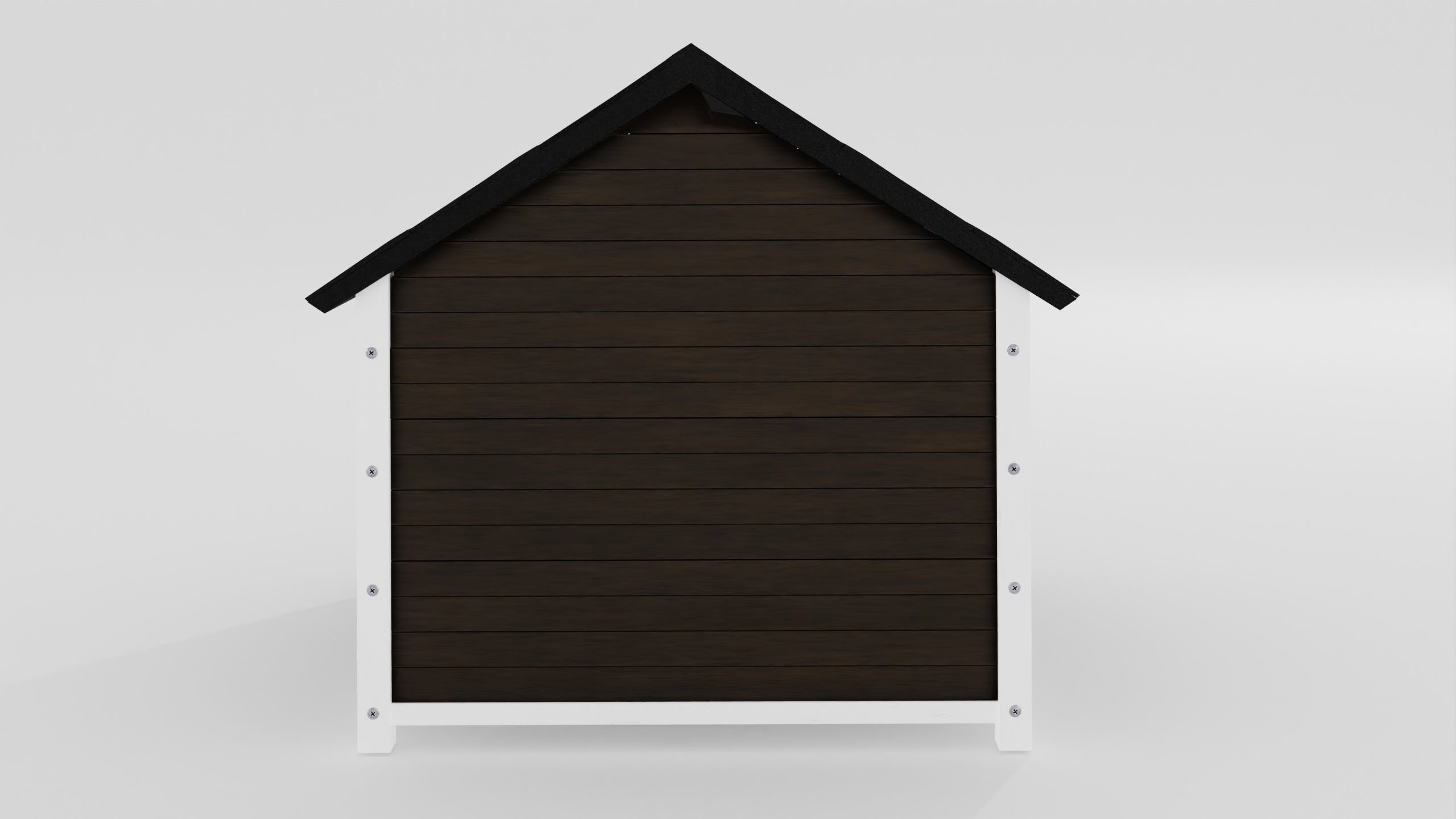 DogHouse03 dog house with roof 3D model_5