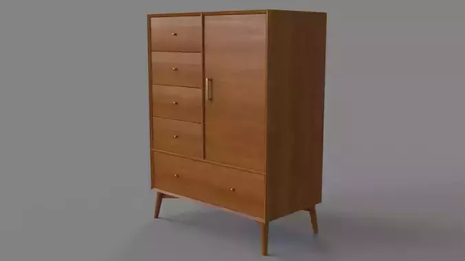 Mid-Century Chifforobe