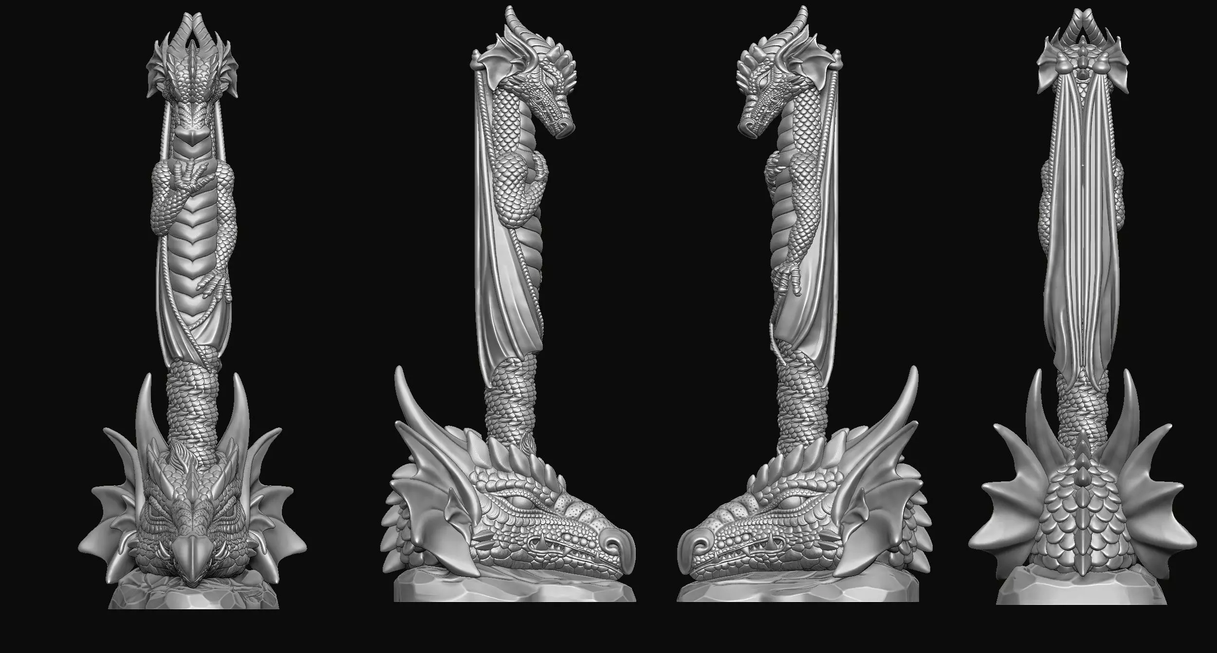 Dragon Pen 3D print model