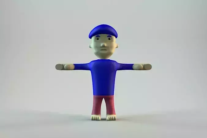 CHARACTER MODEL cartoon