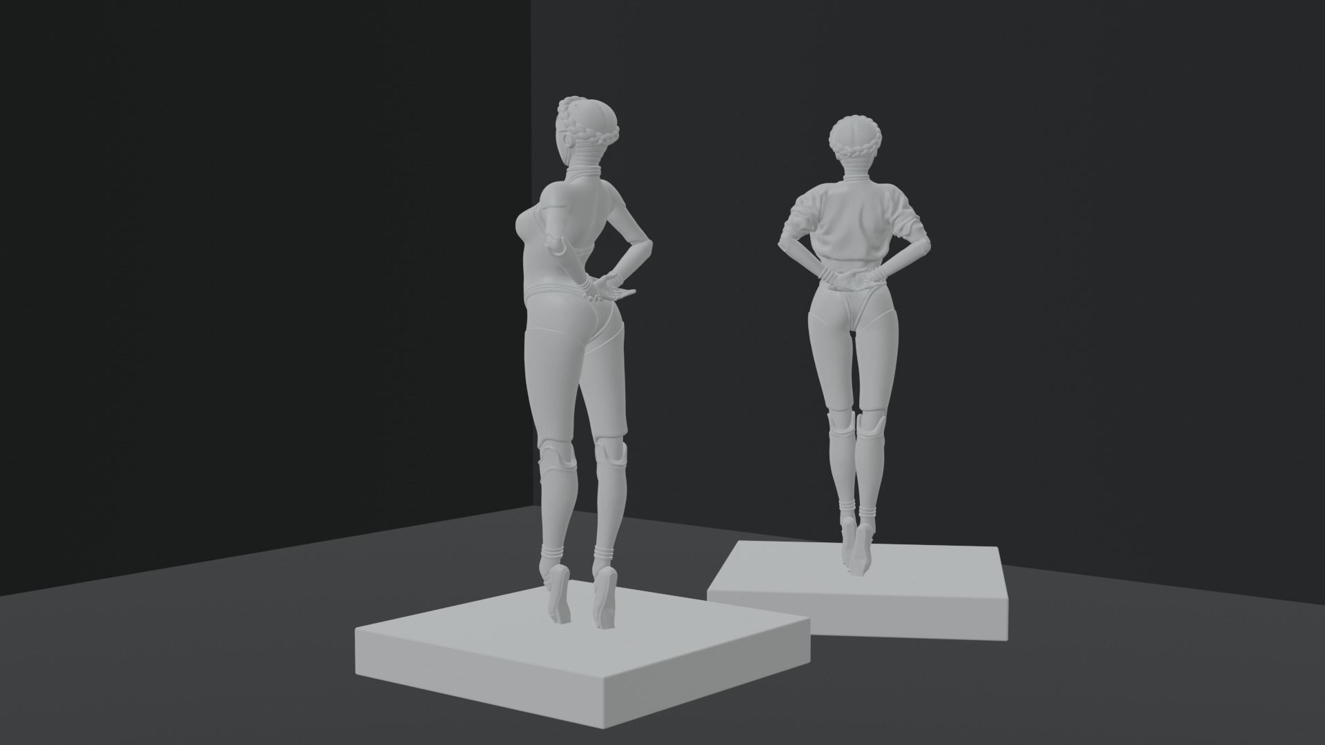 Atomic heart Twins  3D model_3