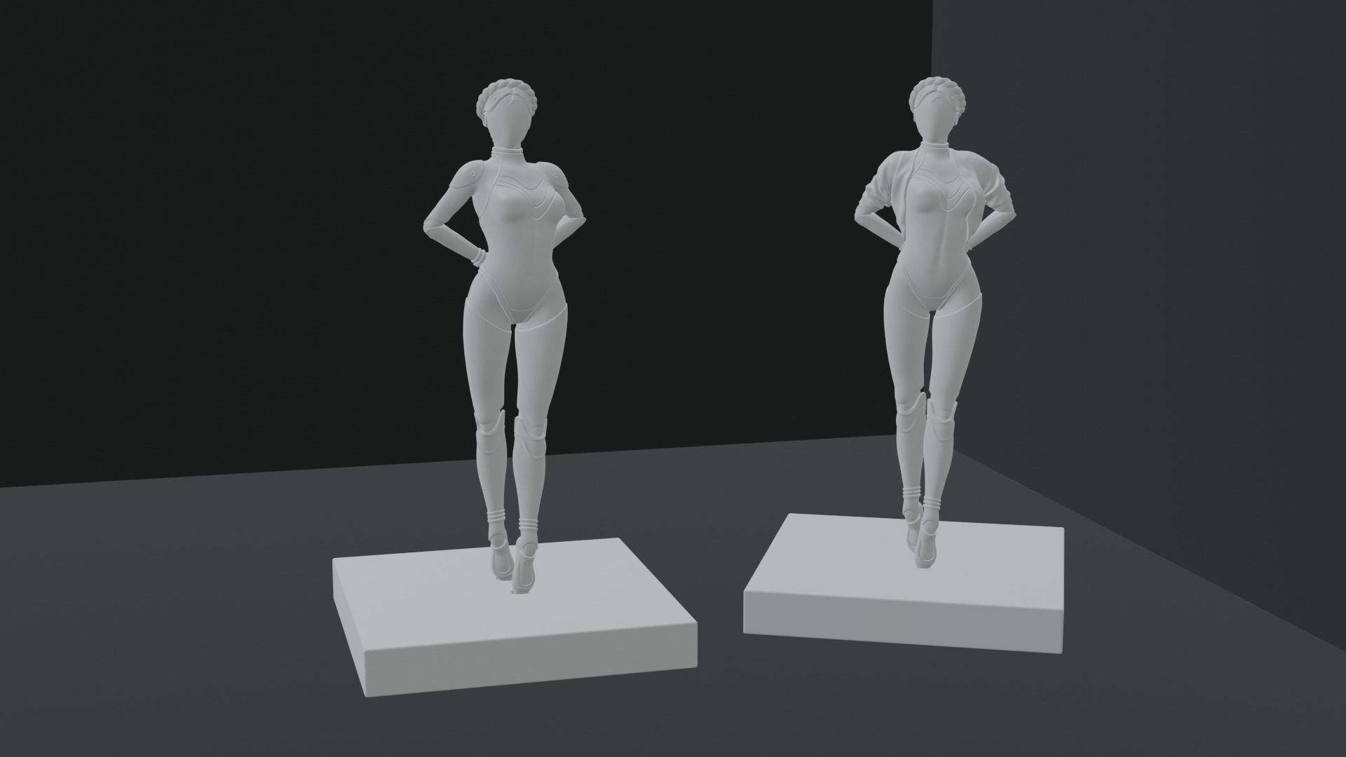 Atomic heart Twins  3D model_1