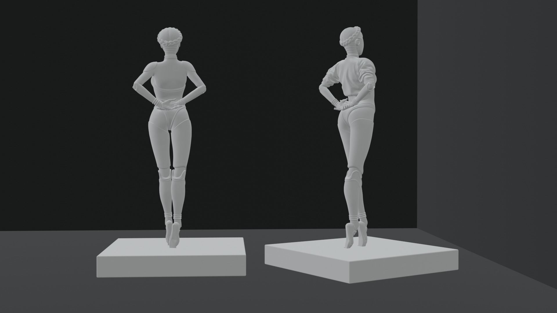 Atomic heart Twins  3D model_2