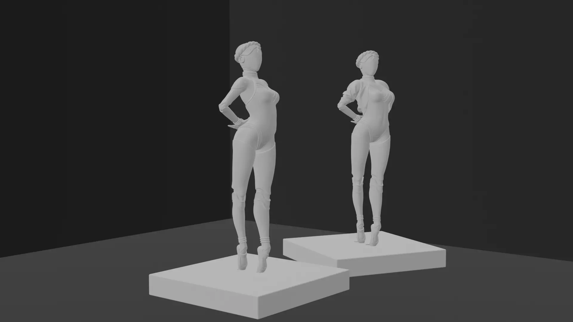 Atomic heart Twins  3D model_0