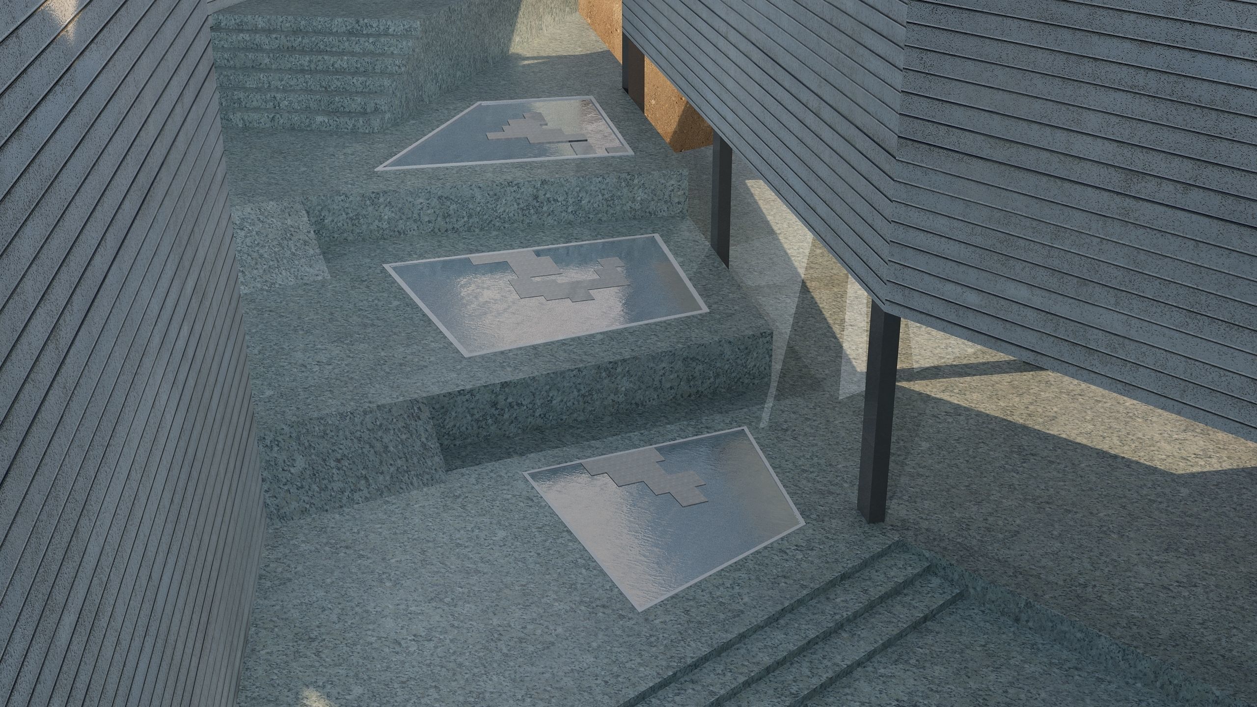 0128 - College of Art Architecture Project 3D model_12