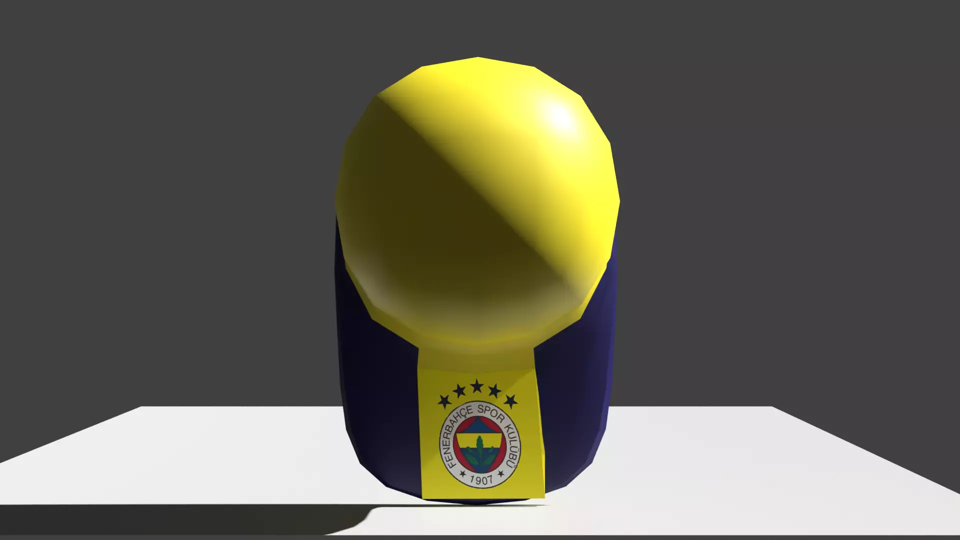 Team Logo Hat 3D model