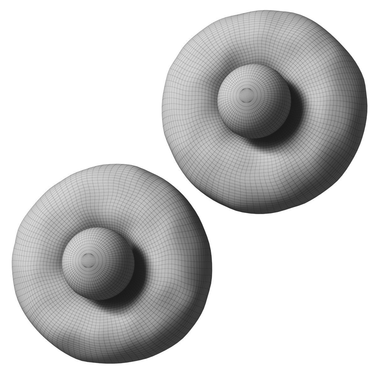 Eny - Blob sconce 3D model_2