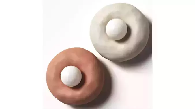 Eny - Blob sconce 3D model