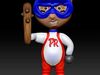 Mascota Team Rubio no oficial Free 3D print model_1