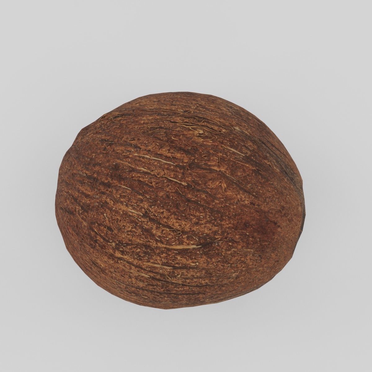 coconut - photoscan Low-poly 3D model_6
