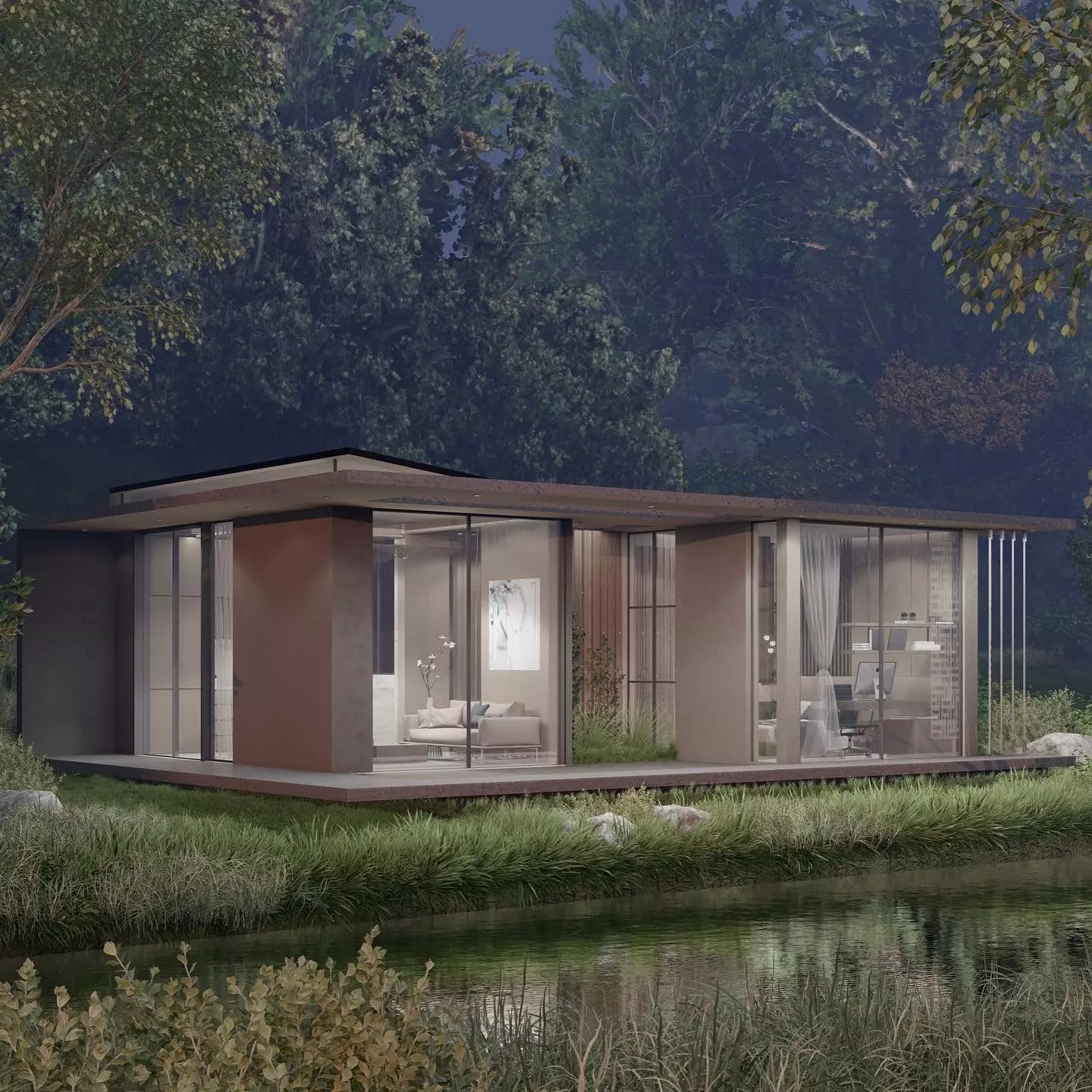 Residential - 1 Bedroom - CGI and Arc Visualization 3D model_0