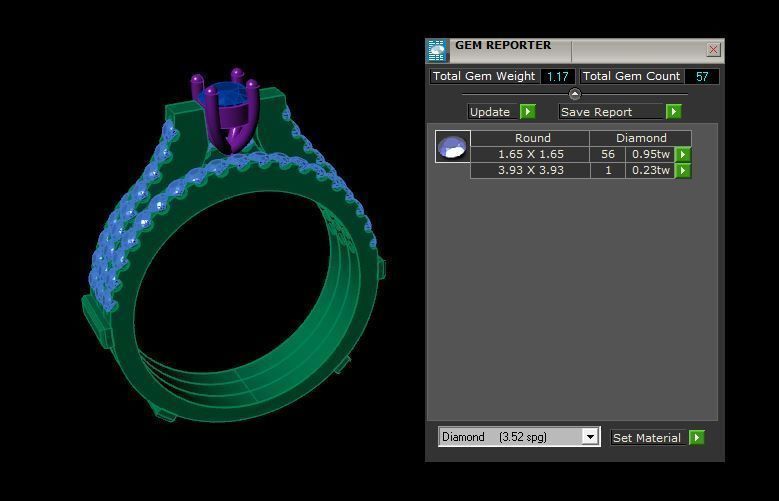Rings  3D print model_5