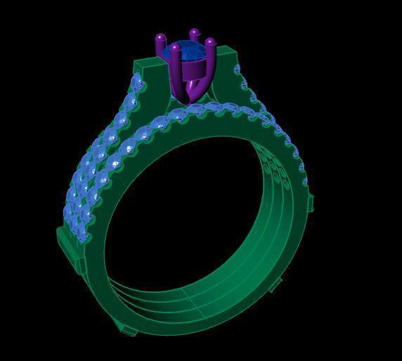 Rings  3D print model_2