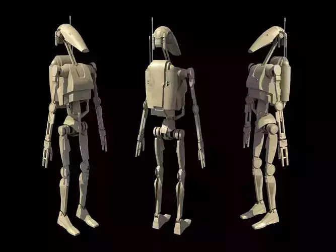 B1 Battle Droid - Star Wars 3D model