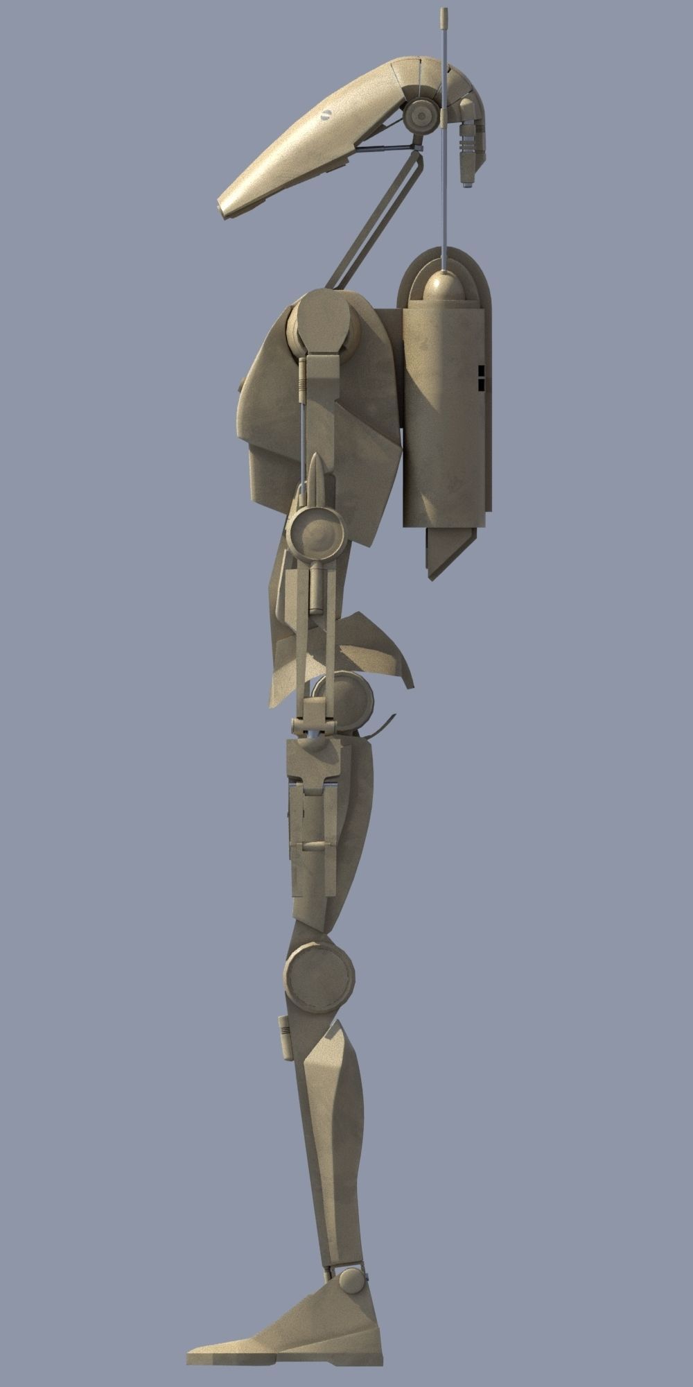 B1 Battle Droid - Star Wars 3D model_2