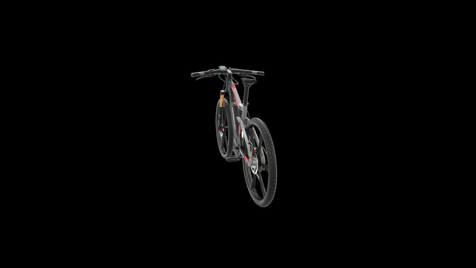 Electric bicycle 3D model_11