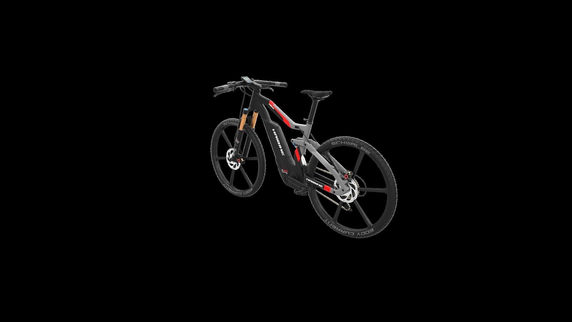 Electric bicycle 3D model_10