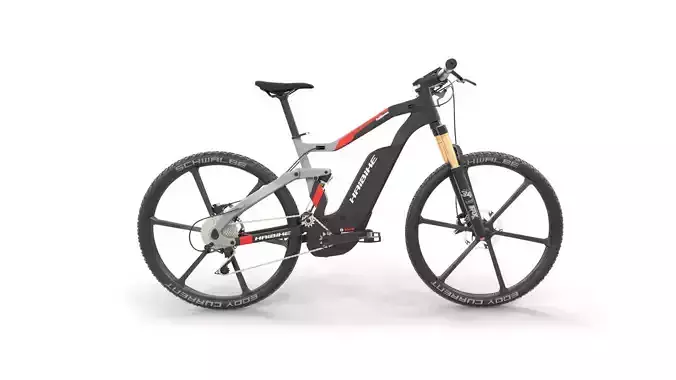 Electric bicycle 3D model