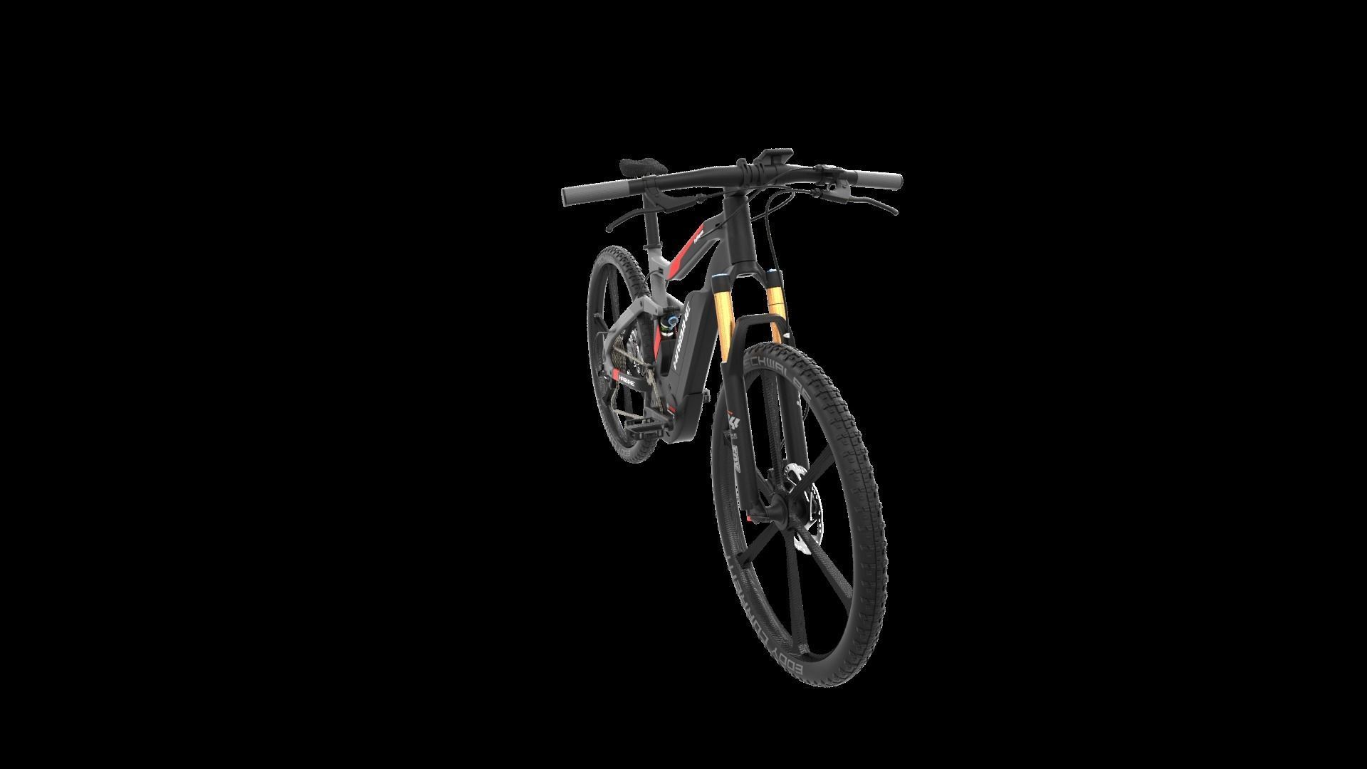 Electric bicycle 3D model_6
